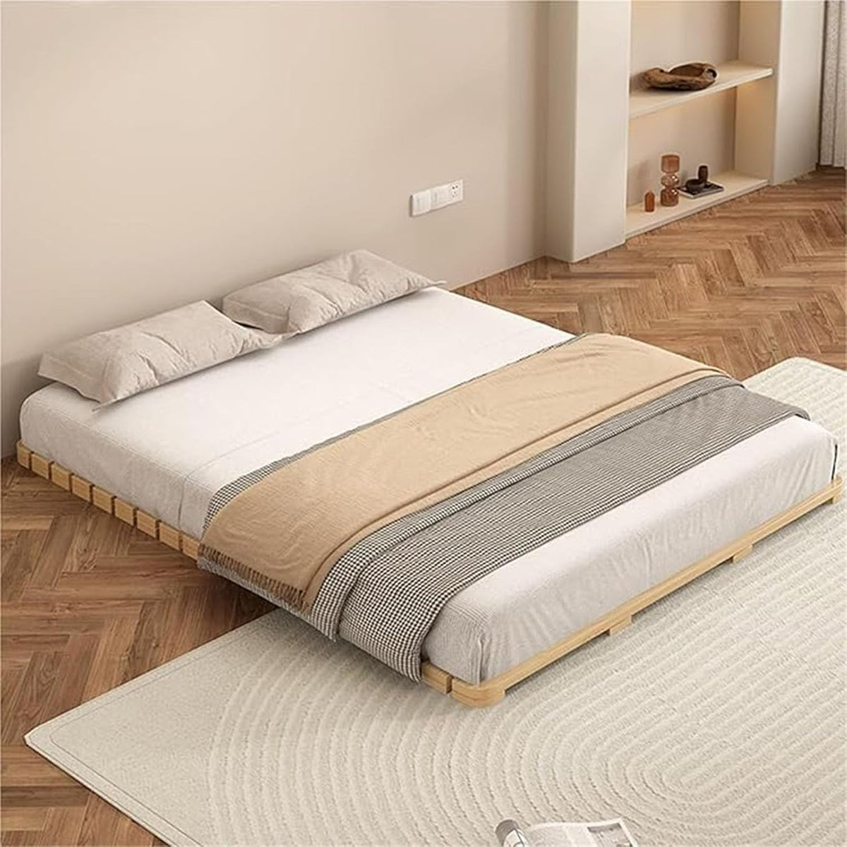 floor bed frame,japanese bed frame,breathable moisture resistant on a desk or shelf