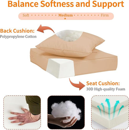 Outdoor Deep Seat Cushions 22x22'' - Image 5
