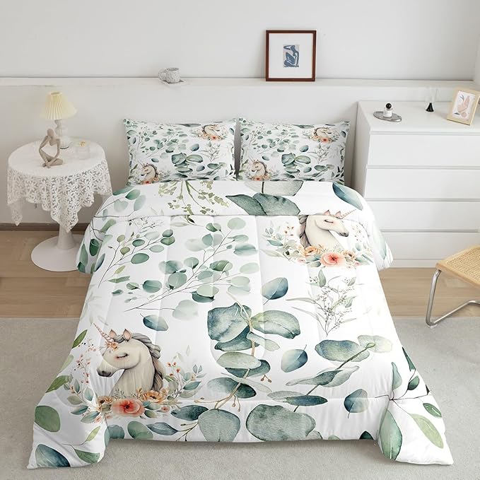Erosebridal Kids Cute Animal Queen Comforter Set - Image 2