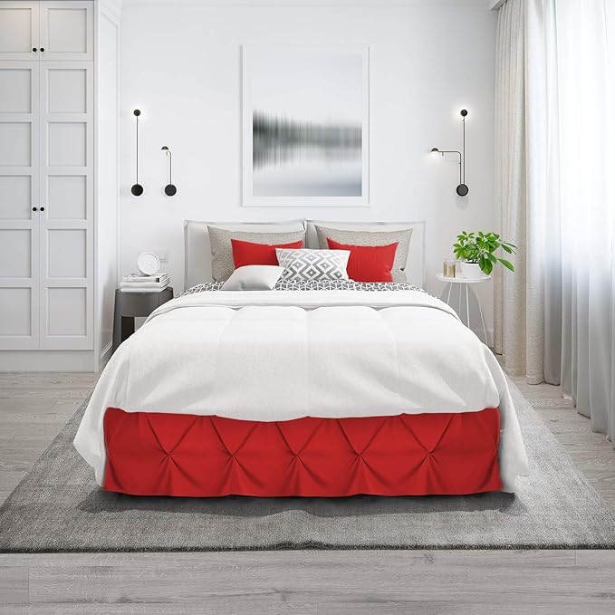 Nestl Red Bed Skirt - Image 9