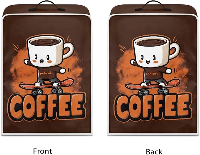 Coffee Maker Dust Cover Funny Mixer Small Kitchen Appliance Protector Foldable - Image 2