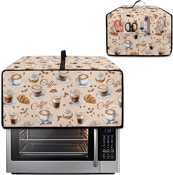 Waterproof Microwave Oven Dust Cover Heavy Duty Microwave Oven Grill Cover - Image 2