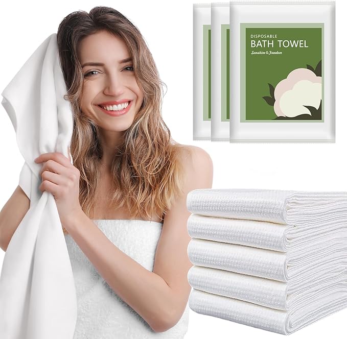 Disposable Bath Towels, Portable Salon Towels by rngwaper