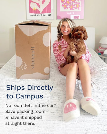 ViscoSoft 3 Inch Memory Foam Mattress Topper Full XL - Image 7