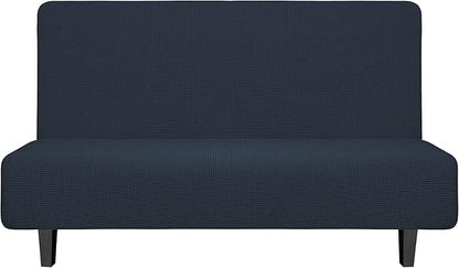 Easy-Going Stretch Futon Slipcover Armless Futon Bed Cover Furniture Protector by Easy-Going