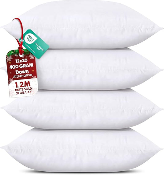 Utopia Bedding Throw Pillows, 12 x 20 Inches Pillows by UTOPIABEDDING