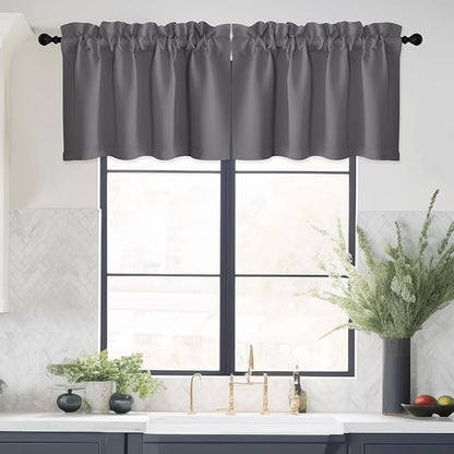 NICETOWN Soft Valance Window Curtains by NICETOWN