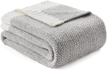 Snuggle Sac Buttery Grey Throw Blanket by SnuggleSac