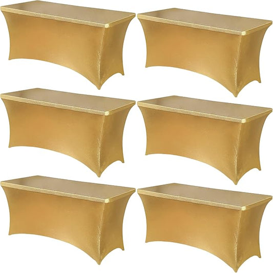 Obstal 6 Pack Stretch Spandex Table Covers by Obstal