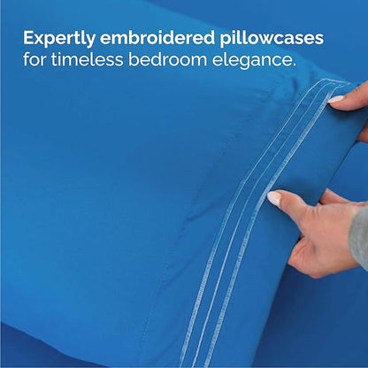 Cal King Size 4 Piece Sheet Set - Image 6