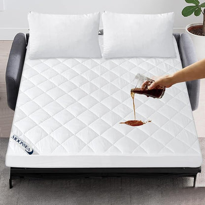 Waterproof Sofa Bed Mattress Protector Pad, Absorbent Full Sleeper Sofa by Moonsea