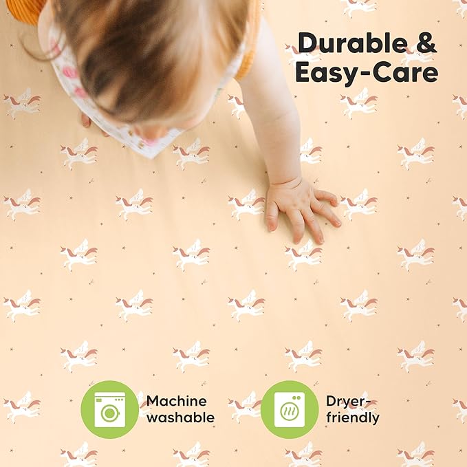 2-Pack Mini Crib Sheets Fitted - Image 7