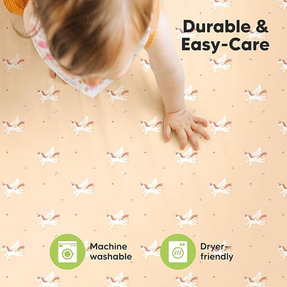 2-Pack Mini Crib Sheets Fitted - Image 7