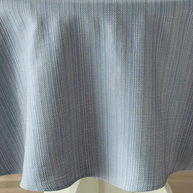 Benson Mills Cameron Textured Fabric Table Cloth, - Image 4