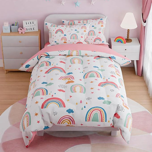 SANDJEST Rainbow Twin Bedding Set by SANDJEST