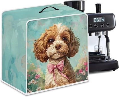 Mumeson Cute Dog Coffee Maker Stand Mixer or Coffee Maker Appliance Dust and - Image 5