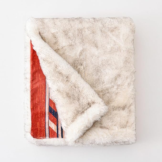 Luxury Plush Faux Fur Throw Blanket - Image 5