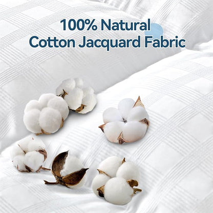 ABENE Mattress Topper for Back Pain Relief, Extra Thick Mattress Pad Pillowtop - Image 3