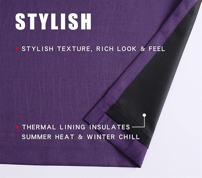 G2000 100% Blackout Curtains for Bedroom & Living Room - Image 4