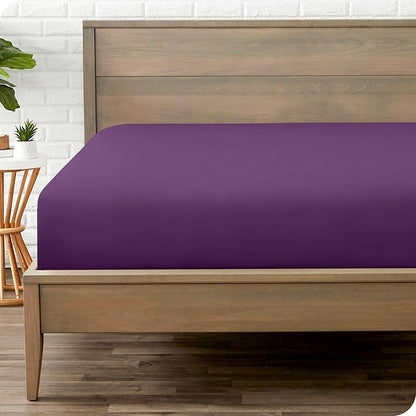 Bare Home Fitted Bottom Sheet Queen Size by BareHome