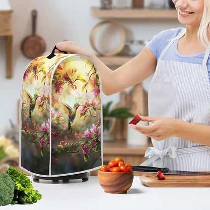 Hummingbird Dust Cover Set Washable Coffee Maker Appliance Blender Covers - Image 2