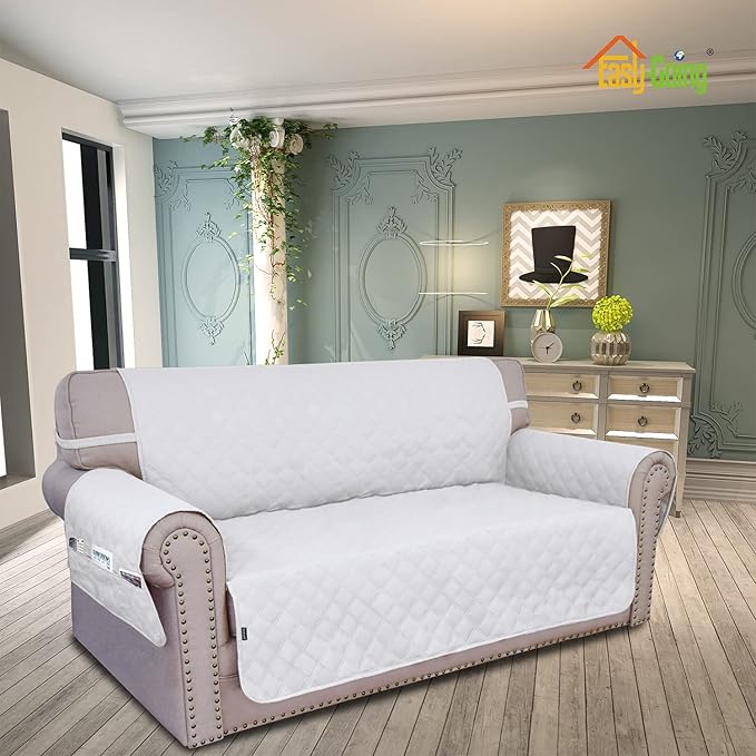 Easy-Going Sofa Slipcover Loveseat Cover Waterproof Couch Cover Washable Sofa - Image 2