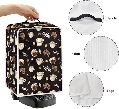 Coffee Maker Cover – Dust Protection Stain Resistant Washable Appliance Cover - Image 5
