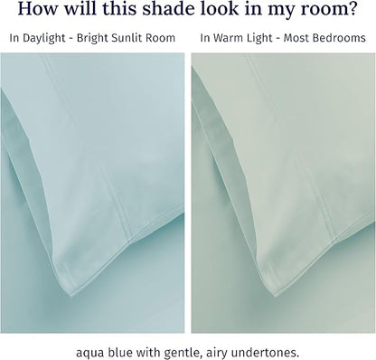 CALIFORNIA DESIGN DEN Luxuriously Soft Hotel Quality 600 Thread Count, 100% - Image 3