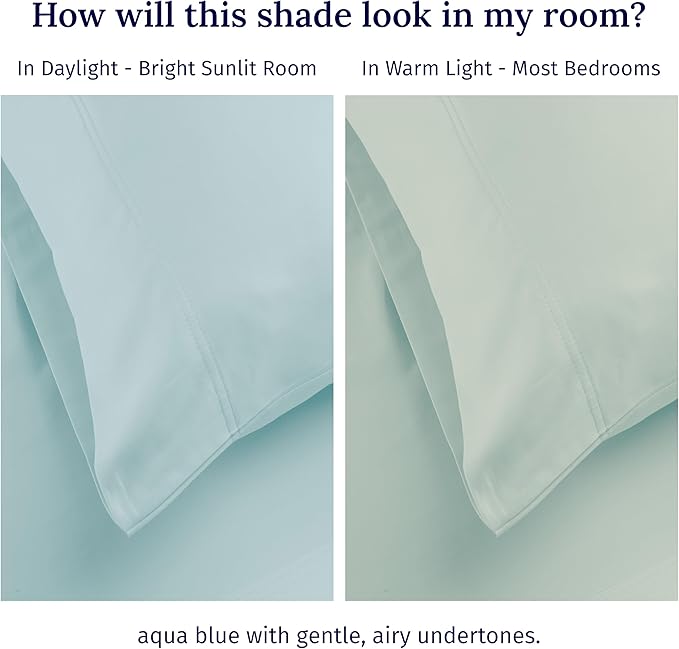 CALIFORNIA DESIGN DEN Luxuriously Soft Hotel Quality 600 Thread Count, 100% - Image 3