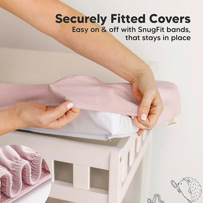 2-Pack Organic Changing Pad Covers - Image 5