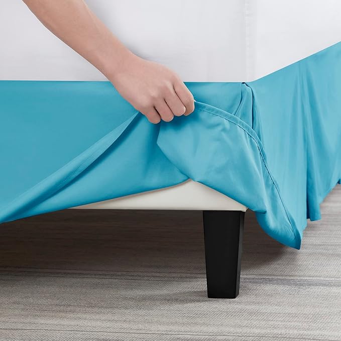 Nestl Beach Blue Twin XL Bed Skirt - Image 5