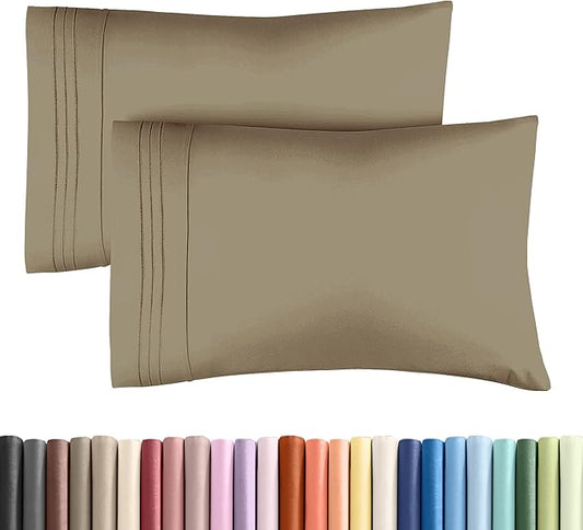 King Pillow Cases Set of 2 by CGKUnlimited