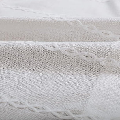 ColorBird Kitchen Curtains Window Valances Boho Short Curtains & Drapes 36 Inch - Image 3