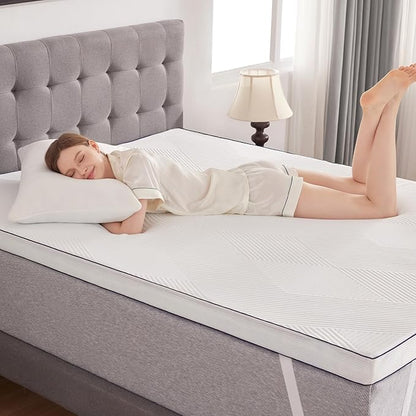3 Inch Memory Foam Mattress Topper Queen Size - Image 8