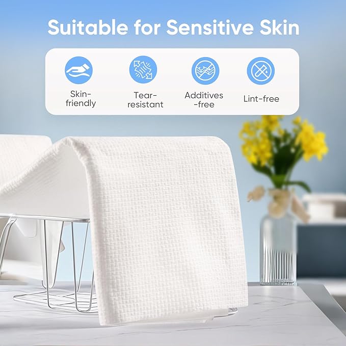 3 Pack Disposable Bath Towel 56'' x 27.5'' Disposable Body Towels - Image 5