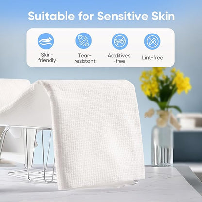 3 Pack Disposable Bath Towel 56'' x 27.5'' Disposable Body Towels - Image 5