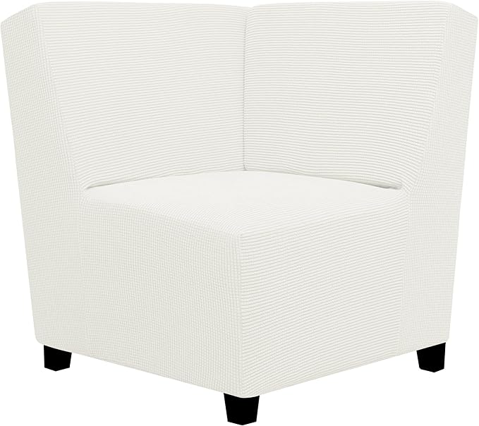 Easy-Going Stretch Sectional Corner Sofa Slipcover 1-Piece Couch Sofa Cover by Easy-Going