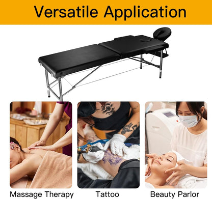 massage tables portable 24" wide adjustable folding massage, package contents