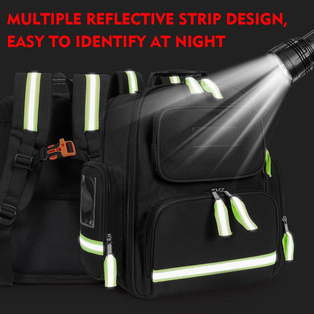 Gatycallaty First Aid Backpack Emergency Medical Backpacks Empty Waterproof S...