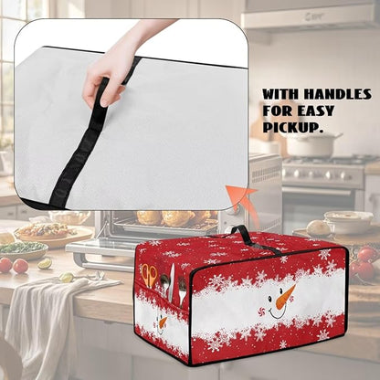 Christmas Countertop Convection Oven Cover Dust Protection Air Fryer Toaster - Image 4