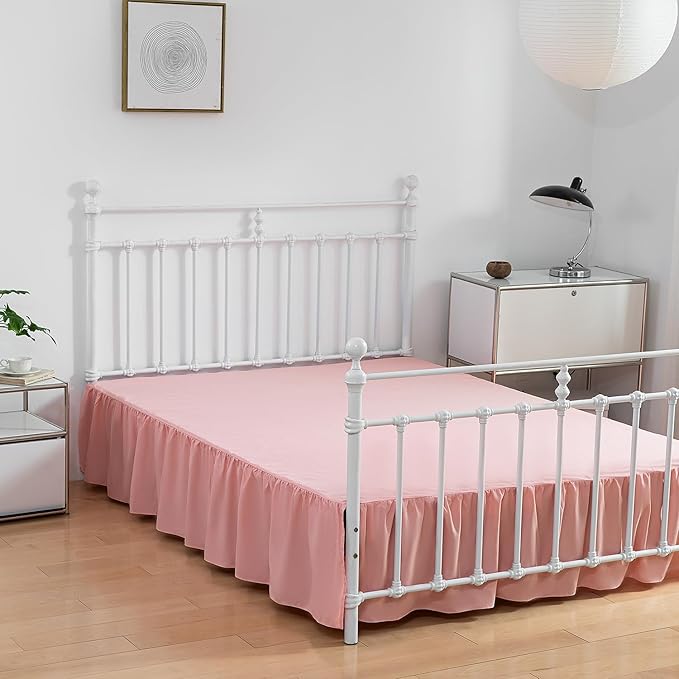 Bed Skirt Queen Size Ruffled Bed Skirt - Image 2