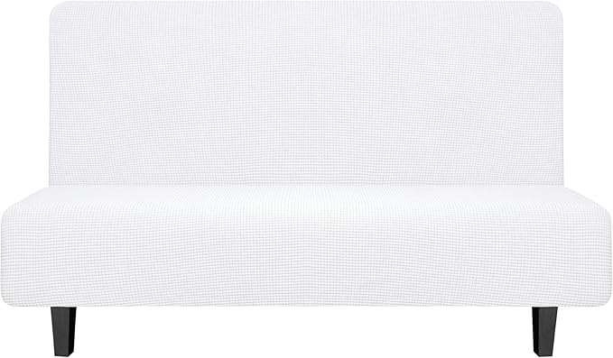 Easy-Going Stretch Futon Slipcover Armless Futon Bed Cover Furniture Protector by Easy-Going