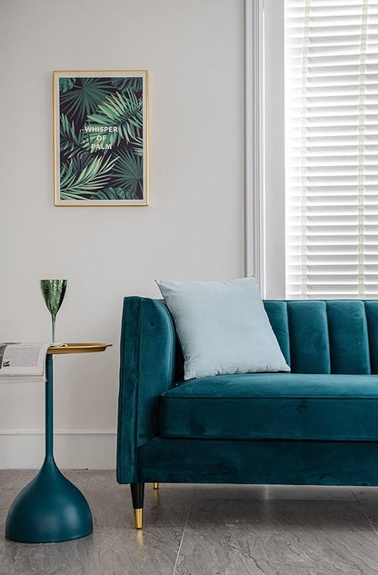 Throw Pillow Cases 20x20 Light-Blue: 2 Pack Cozy Soft Velvet Square Decorative - Image 3