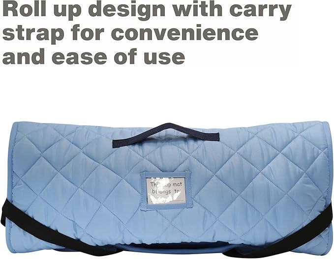 EVERYDAY KIDS Cute Preschooler and Toddler Cot Nap Mat - Image 8