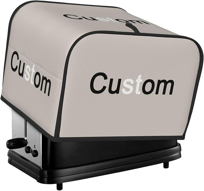 Custom Toaster Cover Personalized Waterproof Appliance Cover by EastSail