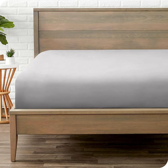 Bare Home Fitted Bottom Sheet Full Size by BareHome