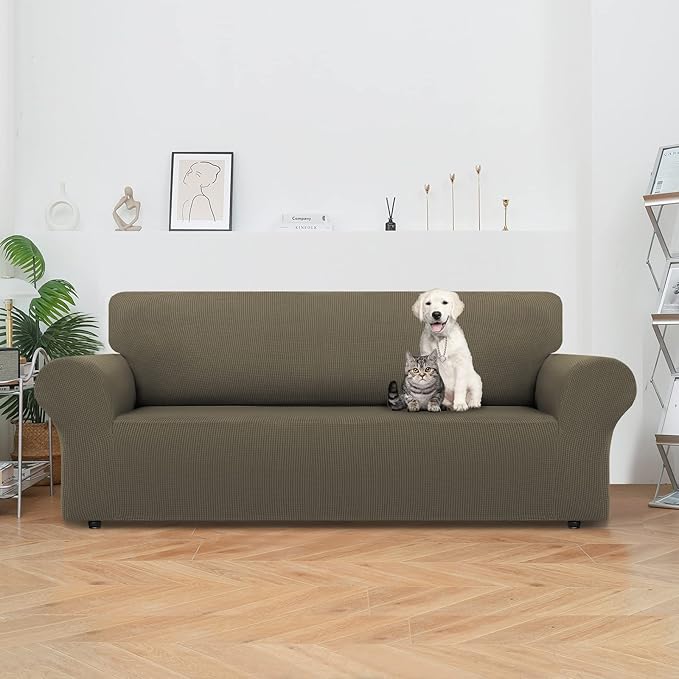 LURKA Stretch Oversized Sofa Slipcovers 1 Piece Couch Covers - Image 2