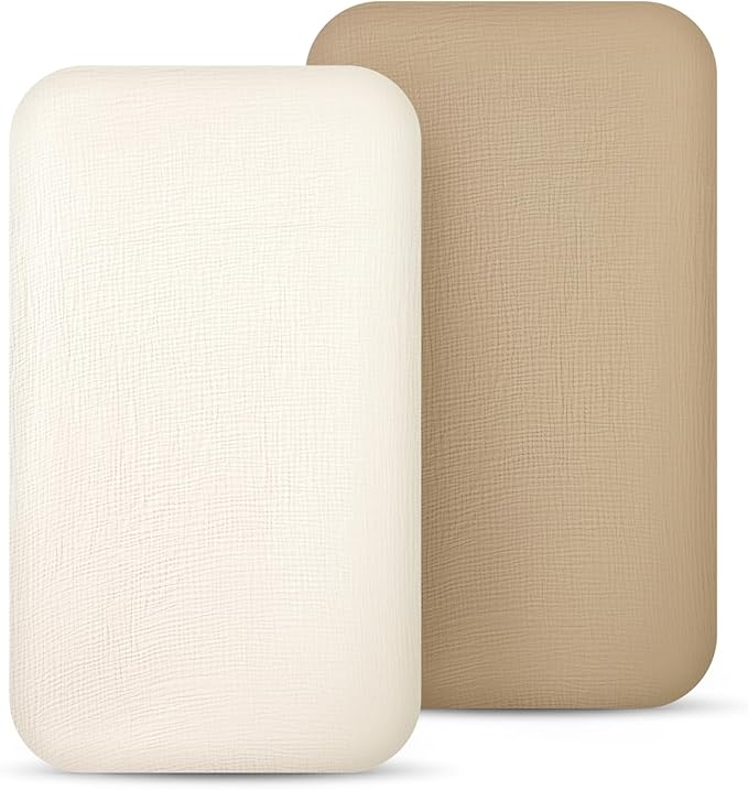 lulumoon Muslin Bassinet Sheets by Lulumoon