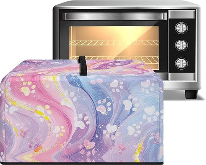 Microwave Oven Dust Cover, Dog Paw Heat-Resistant Waterproof Microwave Oven - Image 2