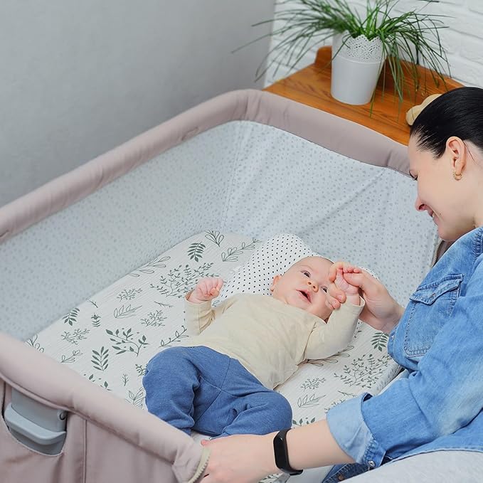 Muslin Mini Crib Sheets, 2 Pack - Image 4